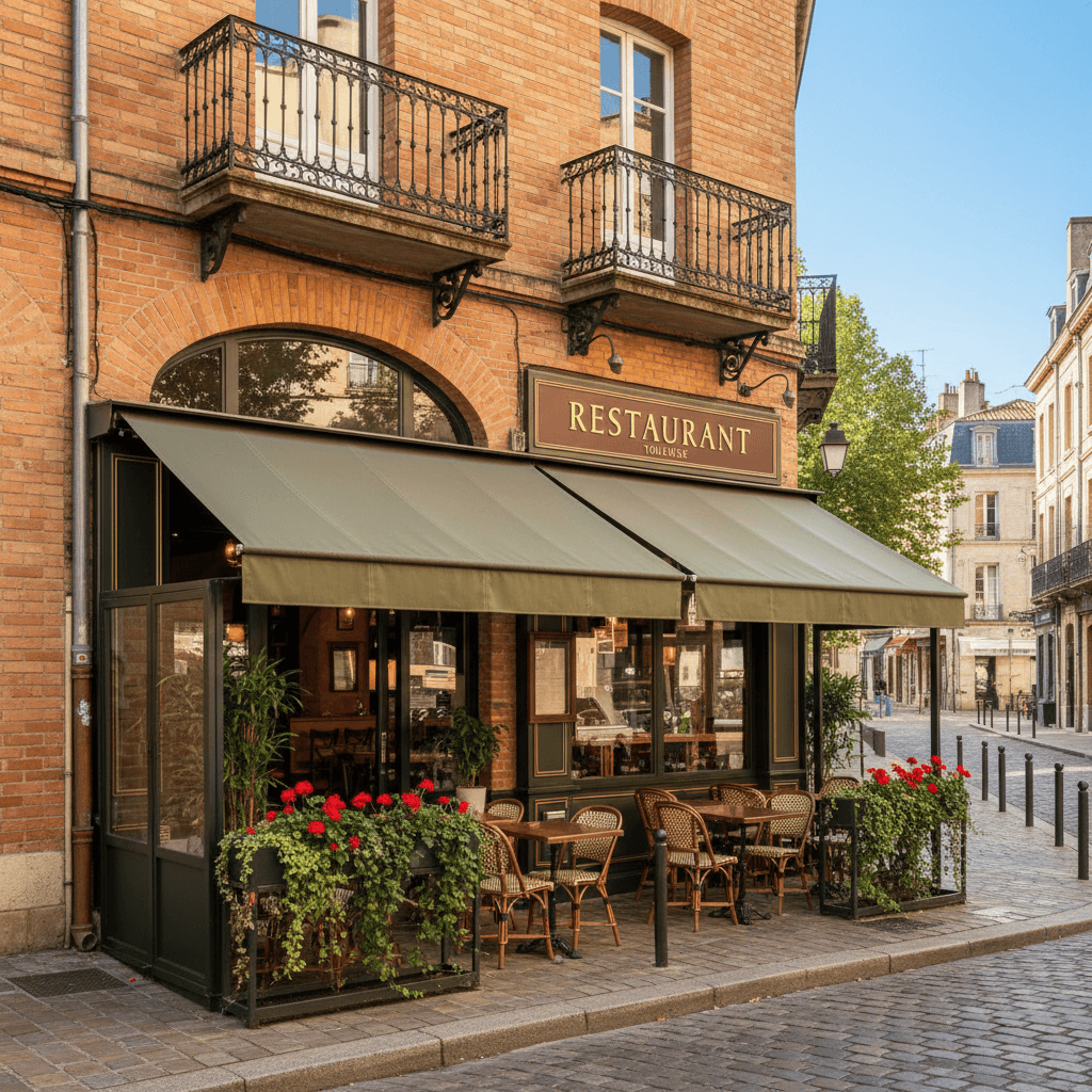 Restaurant 100m² à Toulouse : cuisine équipée - Image 1