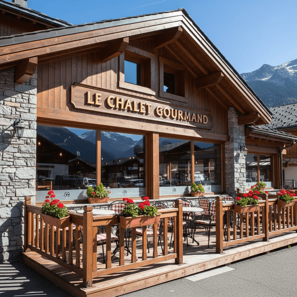 Restaurant 80m² à Bourg-Saint-Maurice : terrasse - licence IV - Image 1
