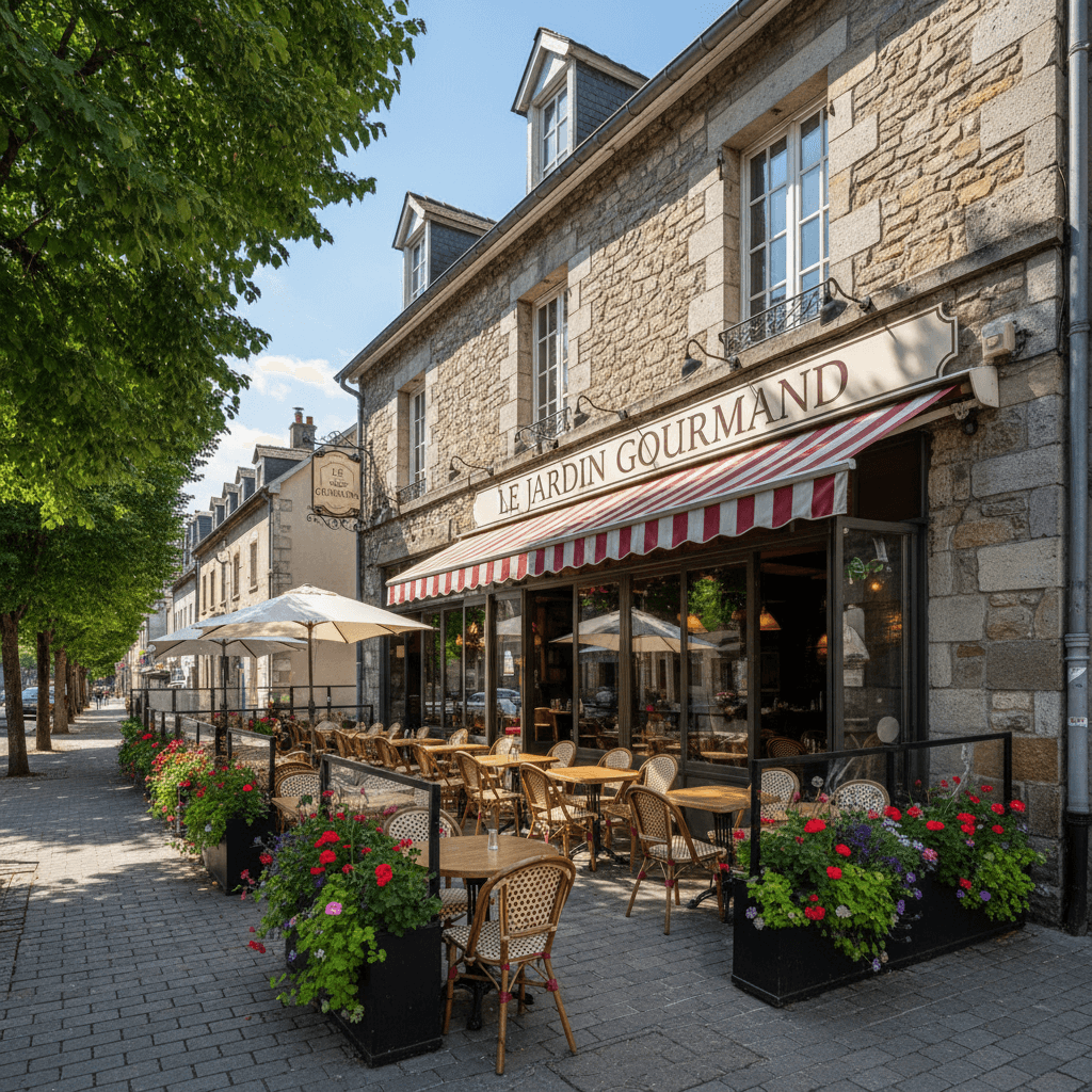 Restaurant à Laval : terrasse - licence IV - Image 1