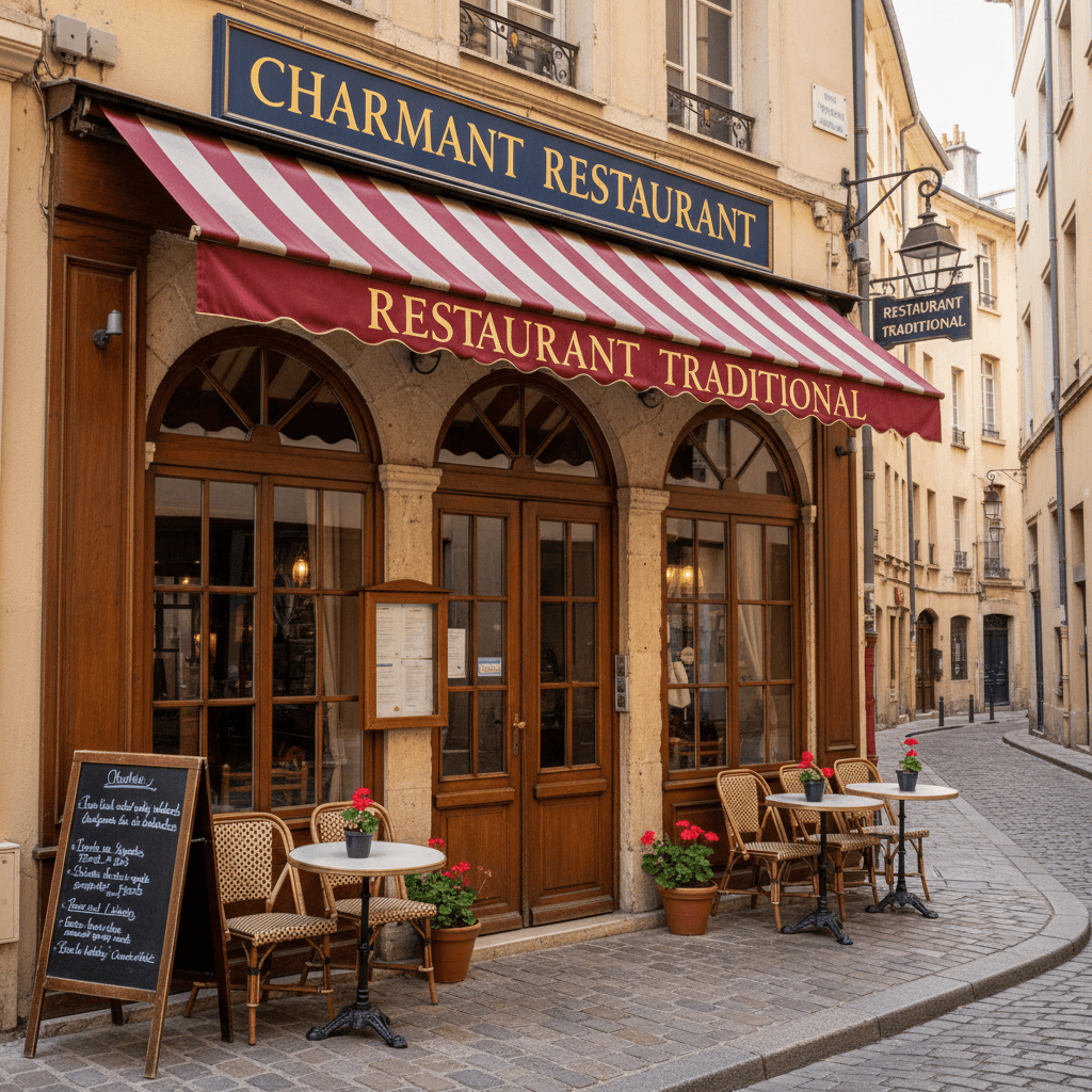 Restaurant 57m² à Lyon : extraction - Image 1