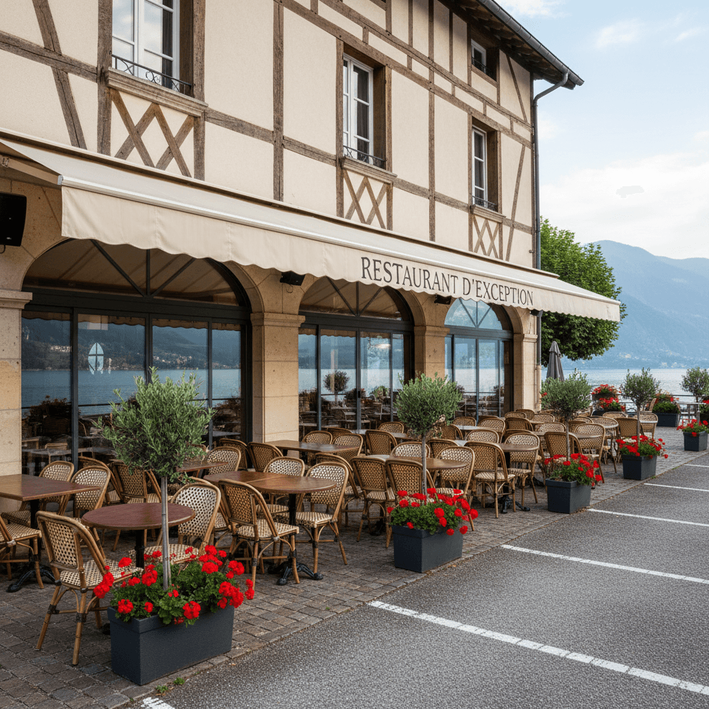 Restaurant à Bourg-En-Bresse : terrasse - licence IV - Image 1