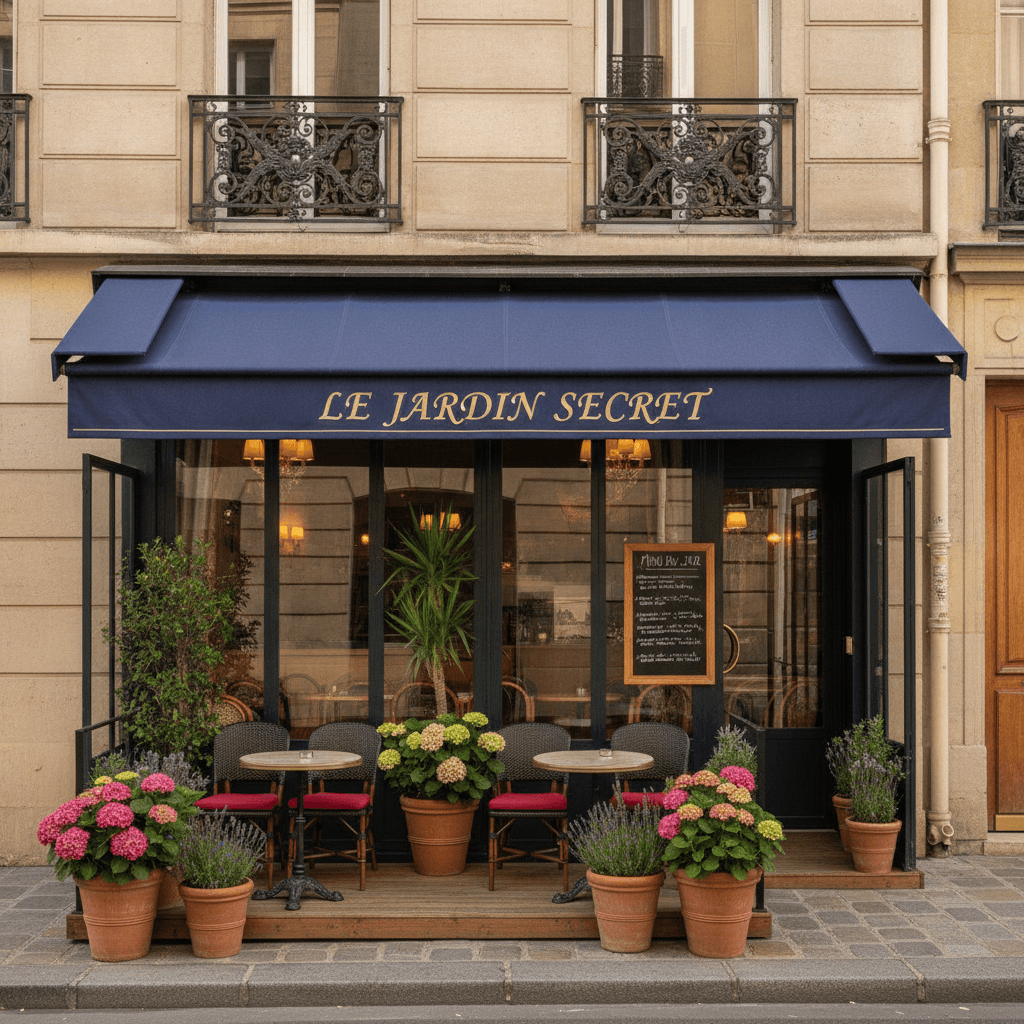 Restaurant 42m² à Paris : extraction