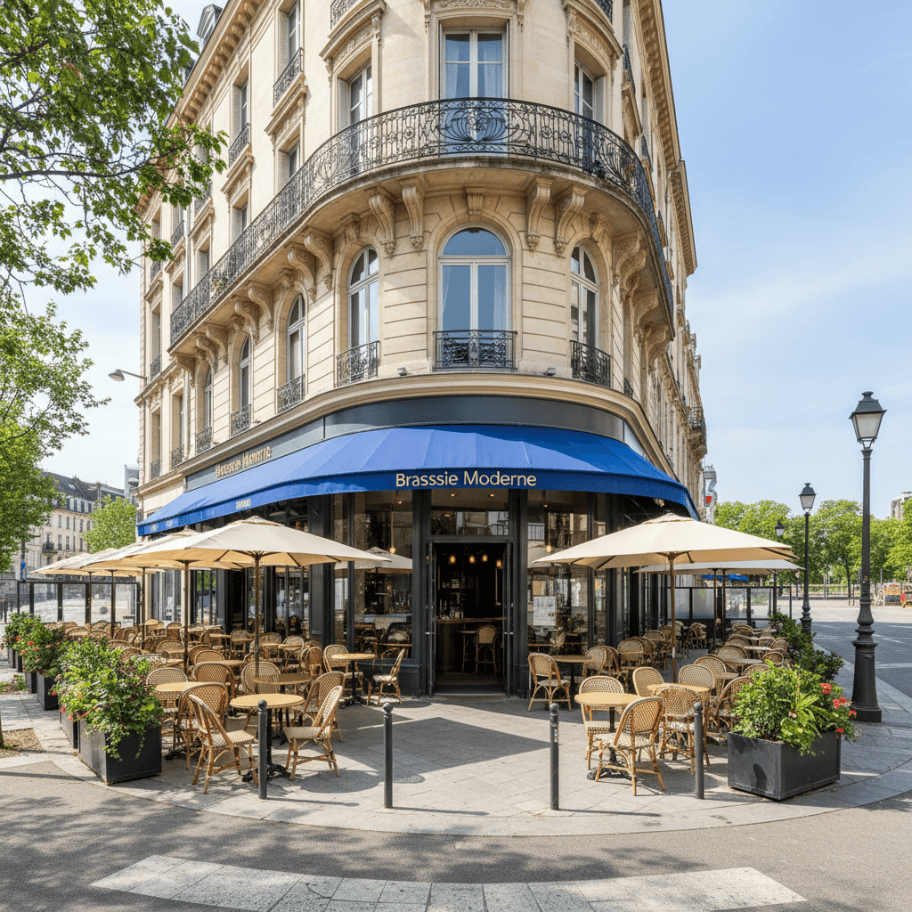 Bar-brasserie à Lille : terrasse - licence IV