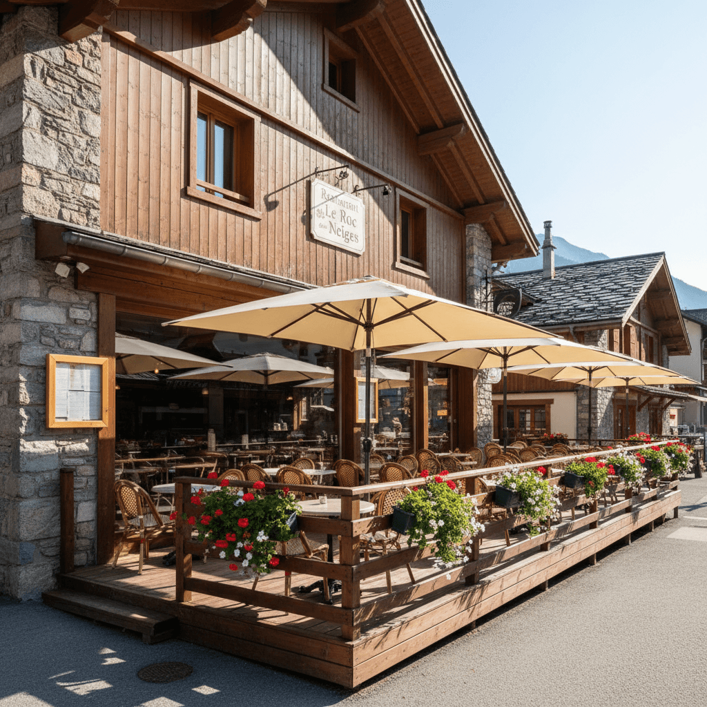 Restaurant 100m² à Val-Cenis : terrasse - licence IV - Image 1