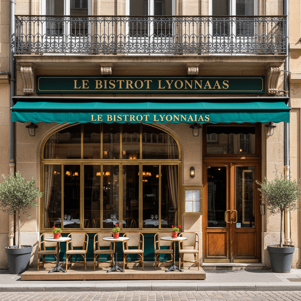 Restaurant 535m² à Lyon : terrasse - extraction - Image 1