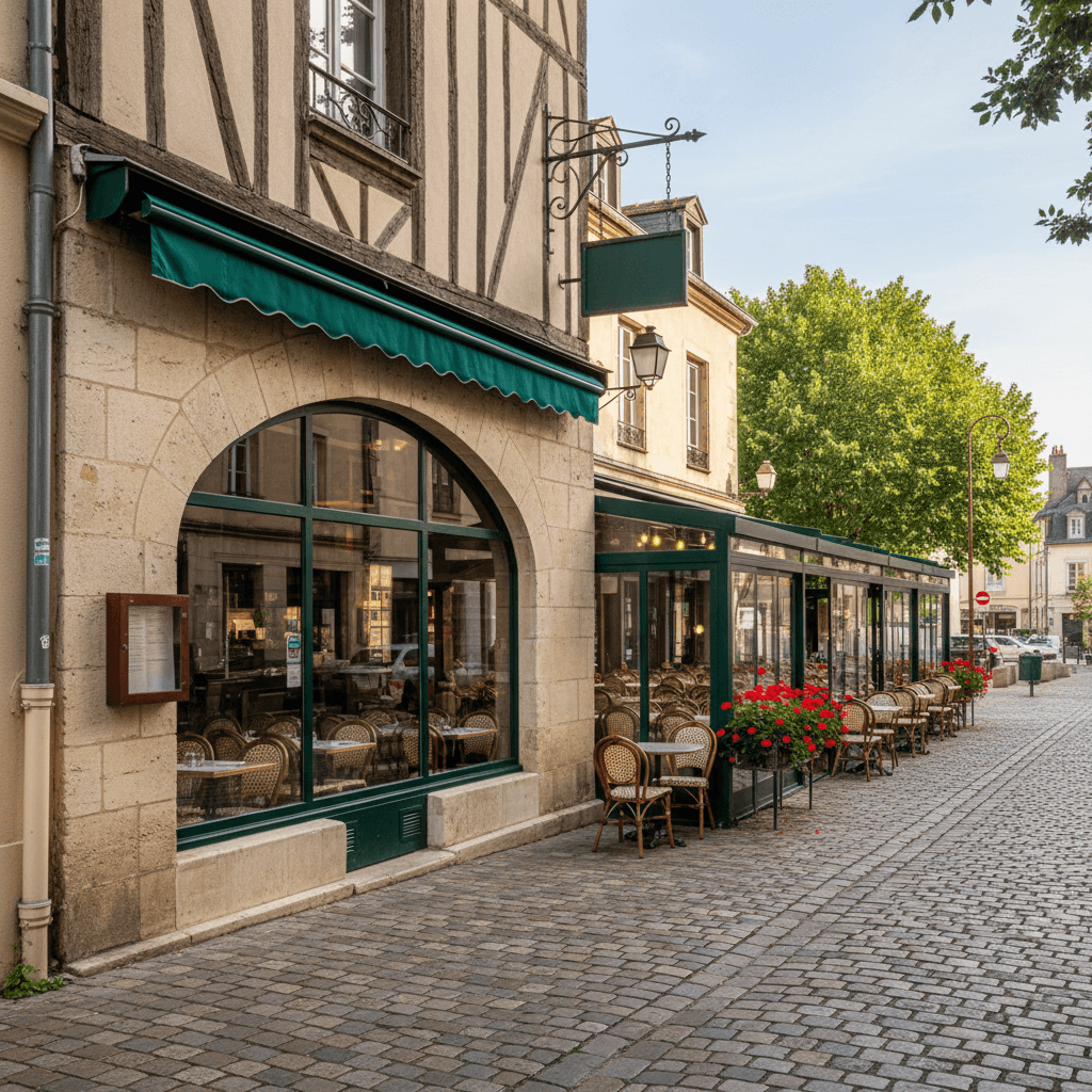 Restaurant 120m² à Auxerre : terrasse - licence IV - Image 1