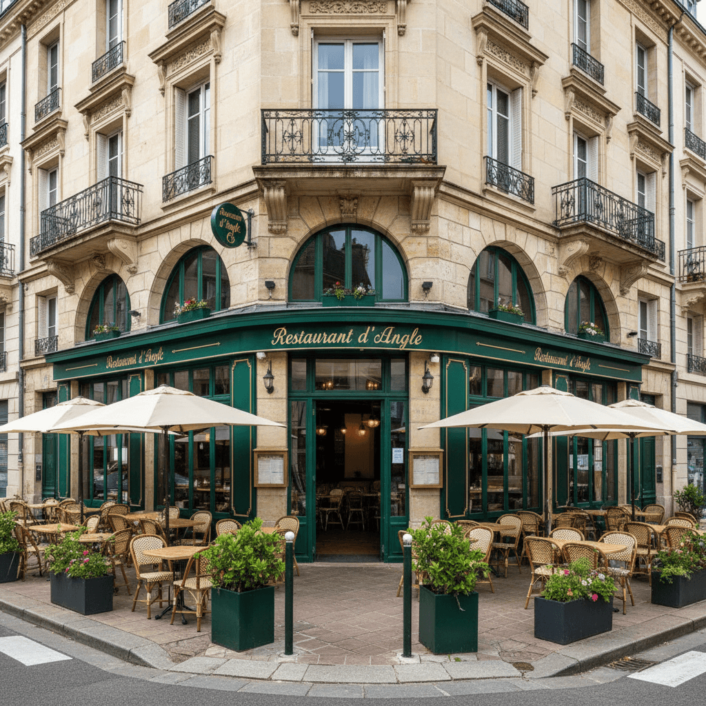 Restaurant à Saint-Chamond : terrasse - licence IV - Image 1