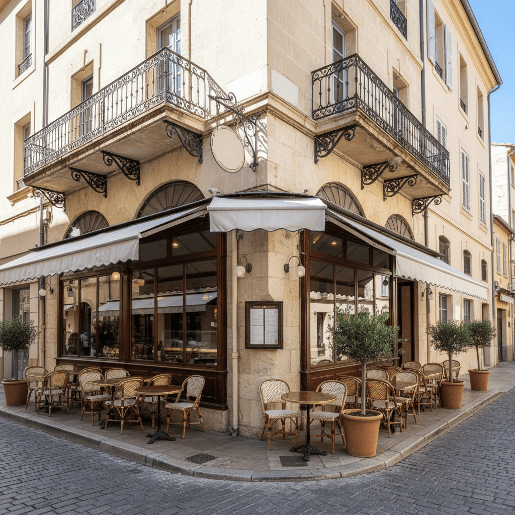Restaurant à Ajaccio : terrasse - licence IV - Image 1