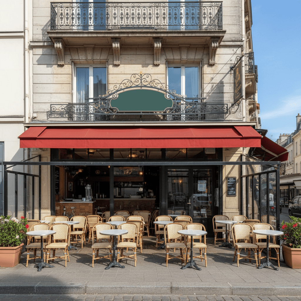 Bar-brasserie à Tourville-La-Rivière : terrasse - licence IV