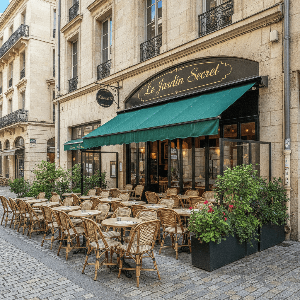 Restaurant 70m² à Montpellier : terrasse - licence IV