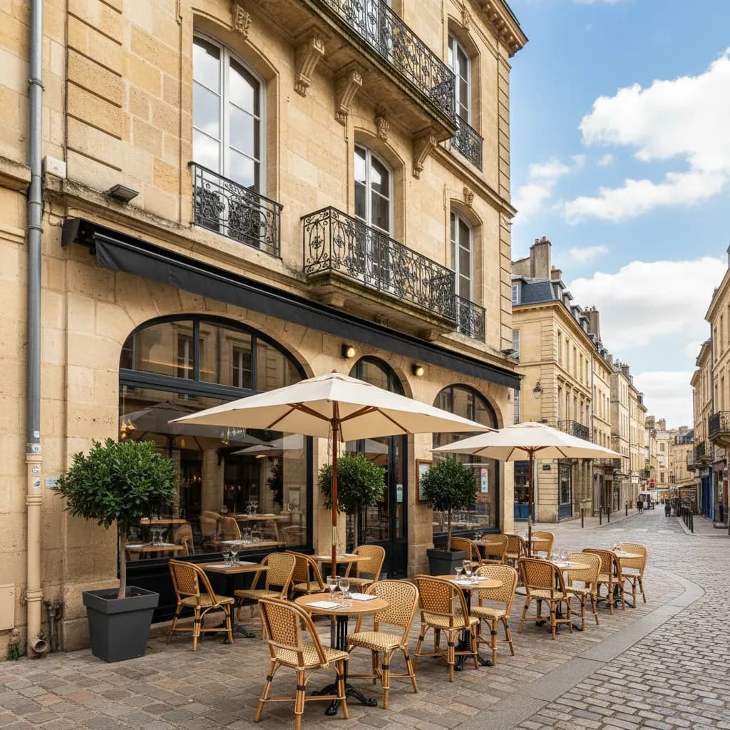 Restaurant 70m² à Bordeaux : terrasse - licence IV - Image 1