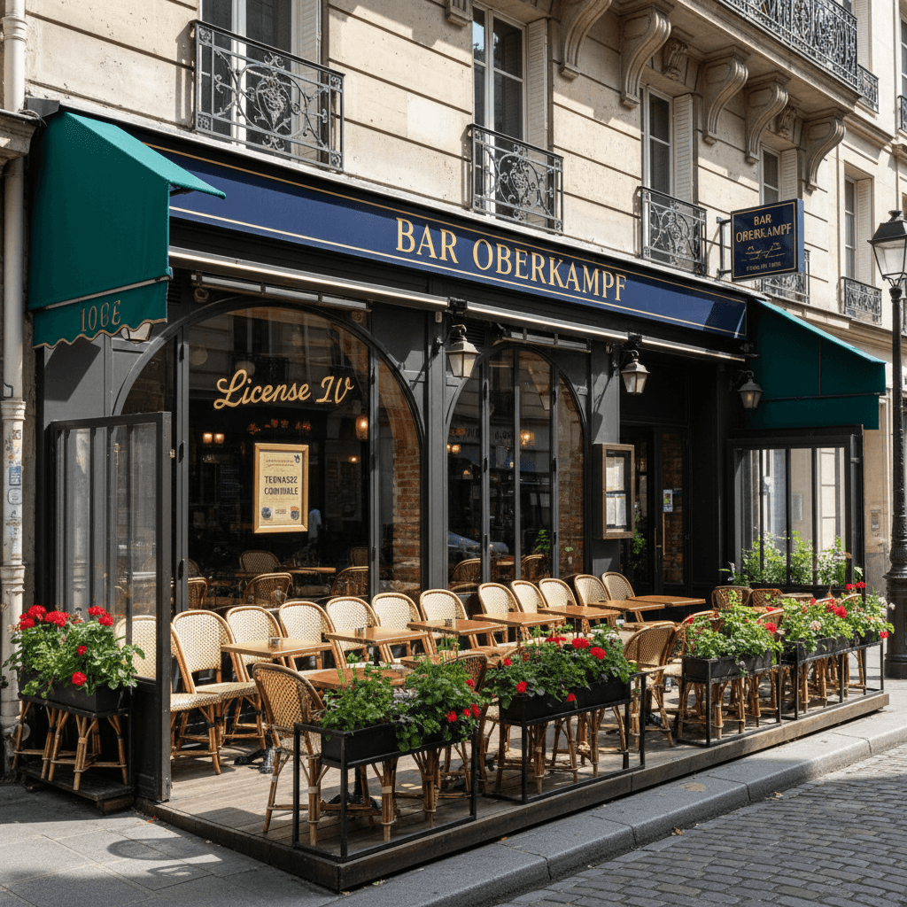 Bar avec Licence IV et Terrasse à Oberkampf