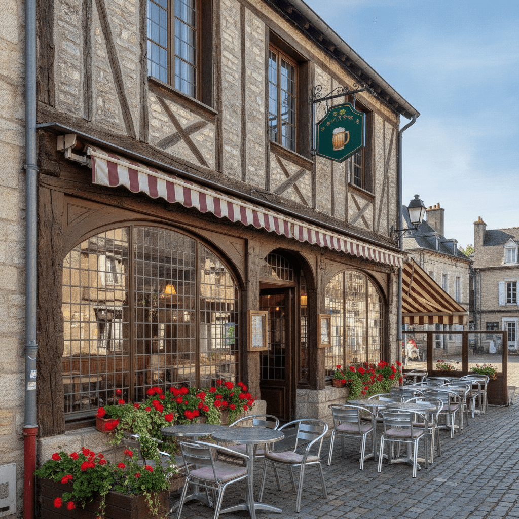 Bar-brasserie 600m² à Maroilles : terrasse - licence IV - Image 1