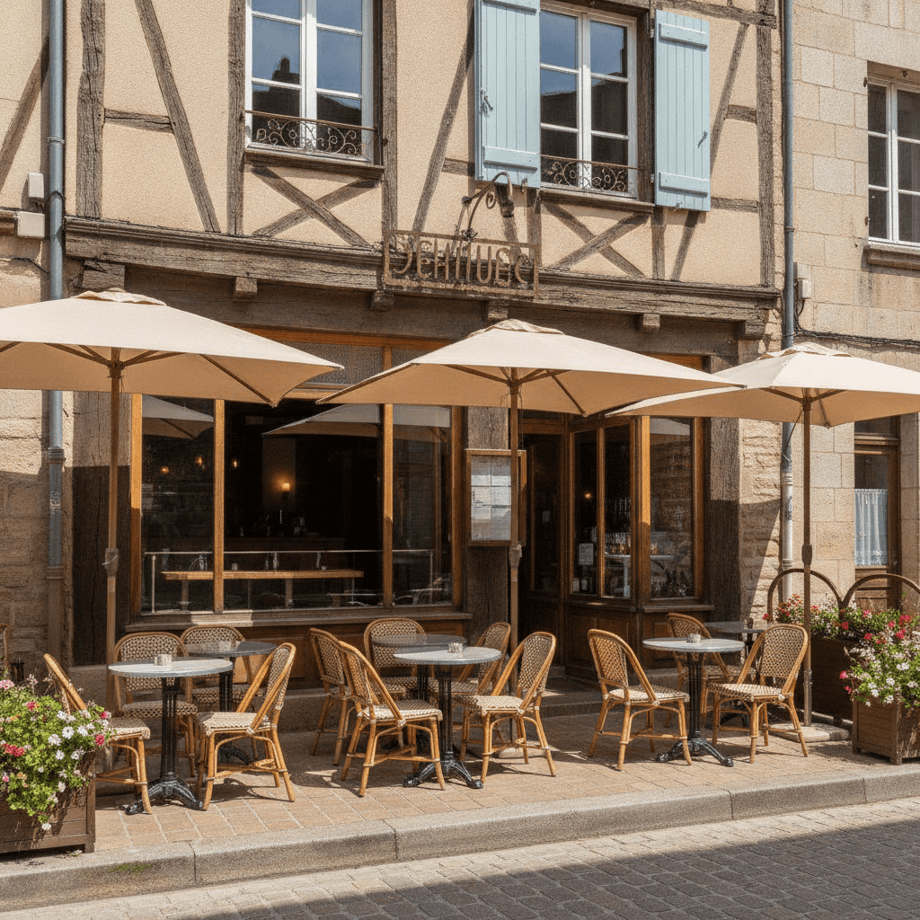 Restaurant 100m² à Clisson : terrasse - licence IV - Image 1