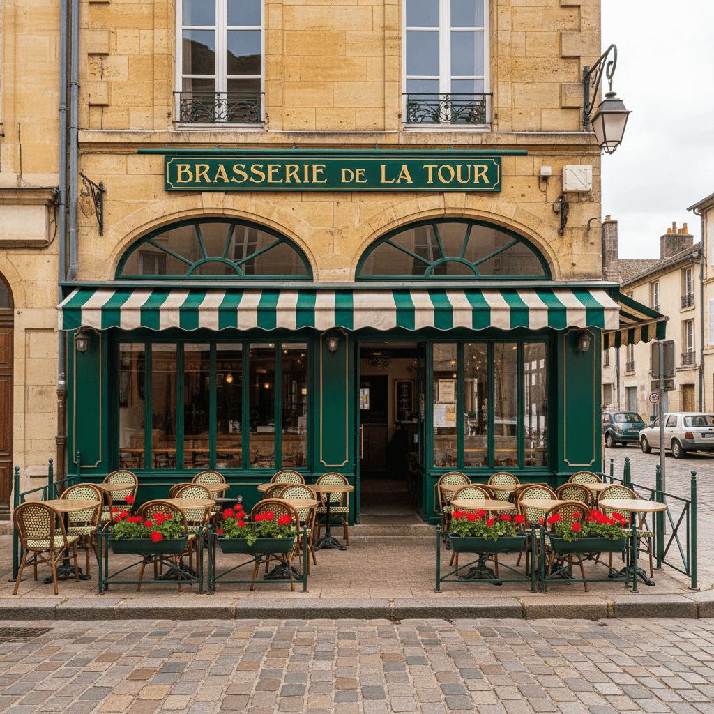 Bar-brasserie 213m² à Tournus : terrasse - licence IV - Image 1