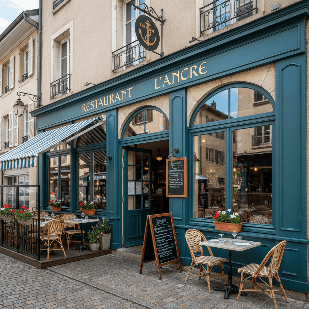 Restaurant 50m² à Annecy : terrasse - licence IV - Image 1