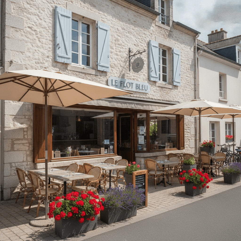 Restaurant 300m² à La Brée-Les-Bains : terrasse - licence IV - Image 1