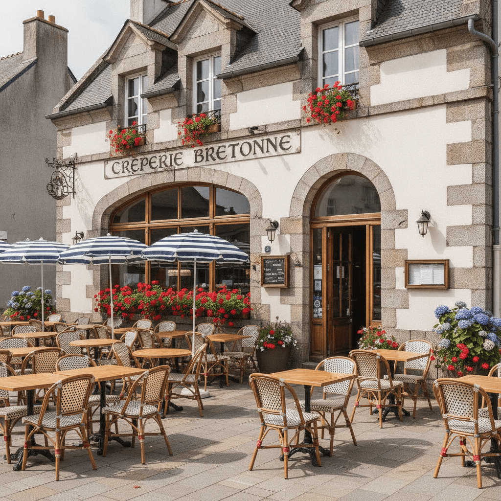 Restaurant à Lorient : terrasse - licence IV