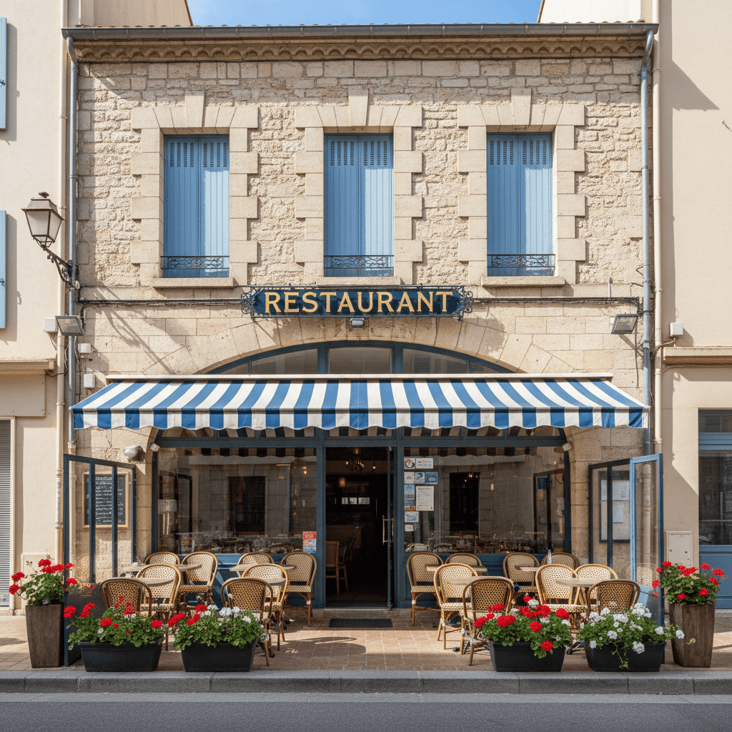 Restaurant 90m² à Toulon : terrasse - licence IV