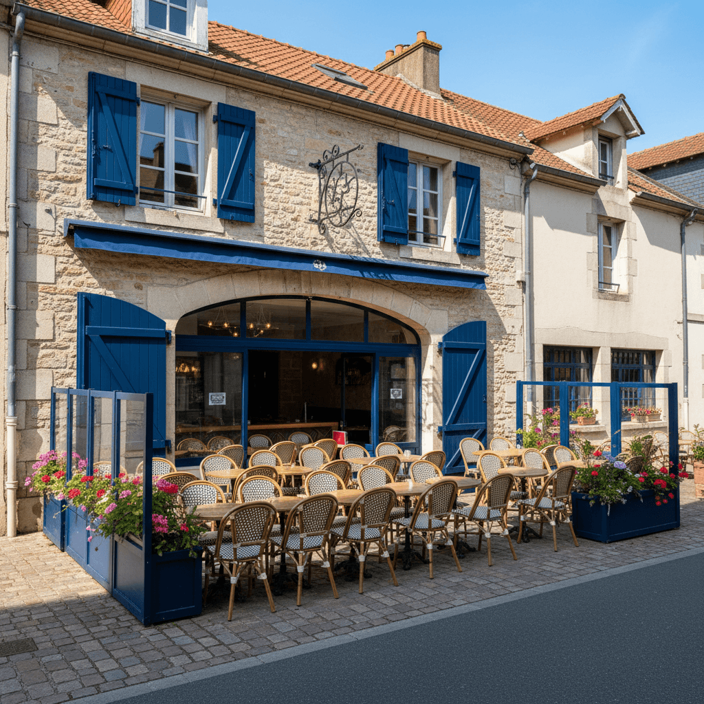 Restaurant 80m² à Capbreton : terrasse - climatisation - Image 1