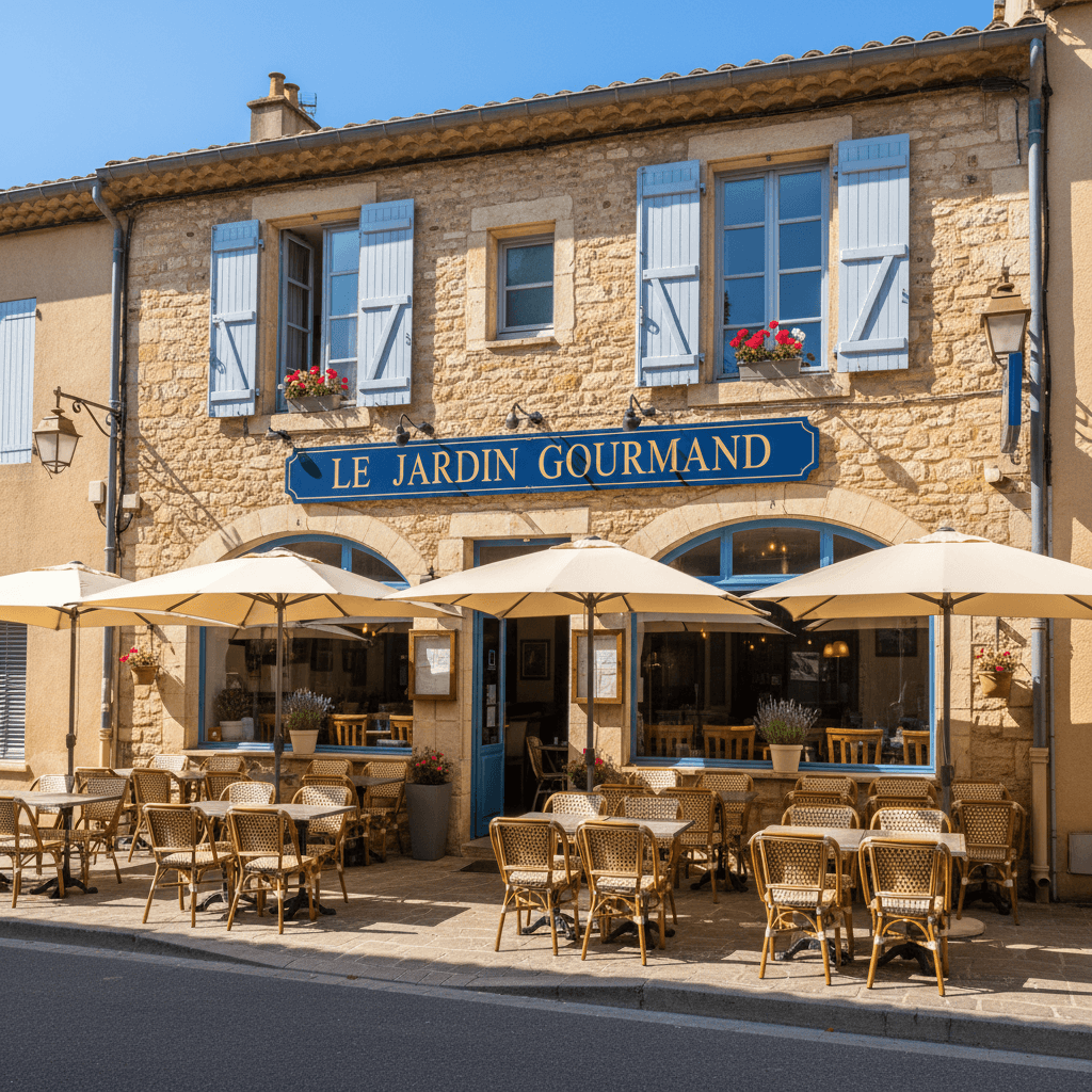 Restaurant à Néoules : terrasse - licence IV - Image 1