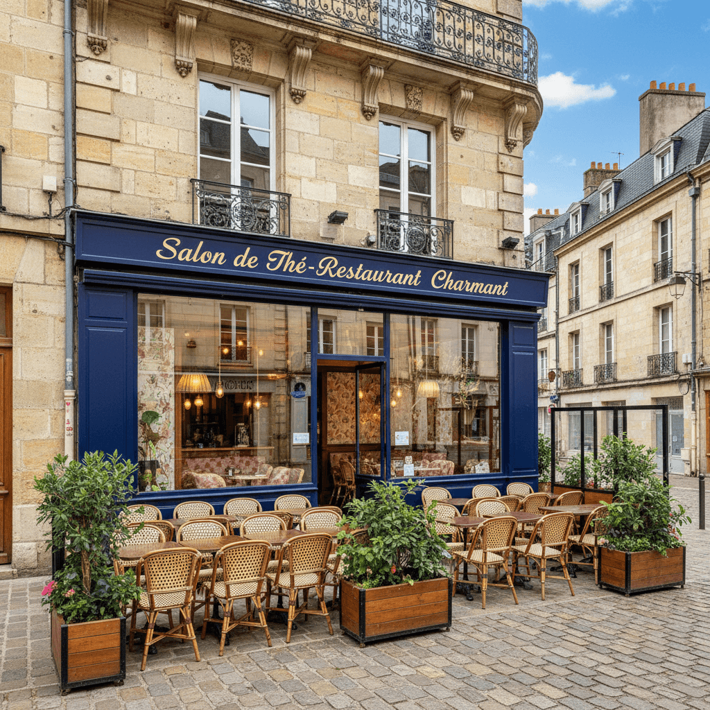 Restaurant à Rennes : terrasse