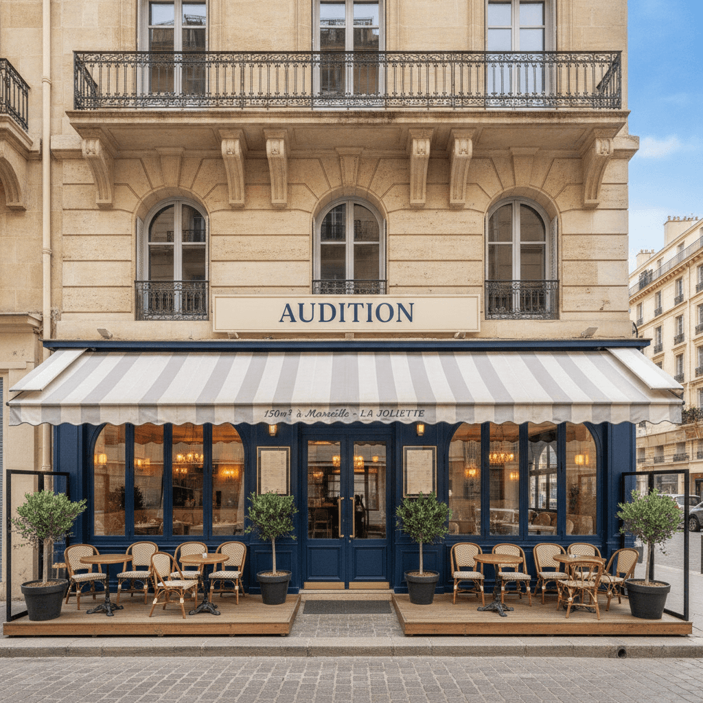 Audition 150m² à Marseille