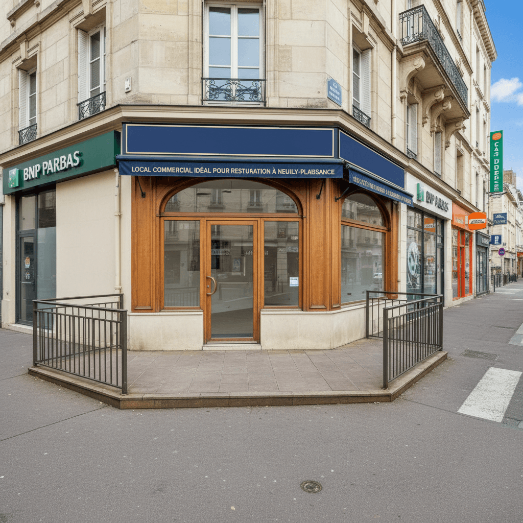Local commercial idéal pour restauration à Neuilly-Plaisance - Image 1