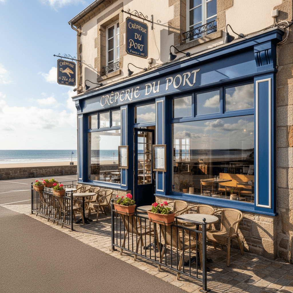 Restaurant à Lorient : terrasse - licence IV - Image 1