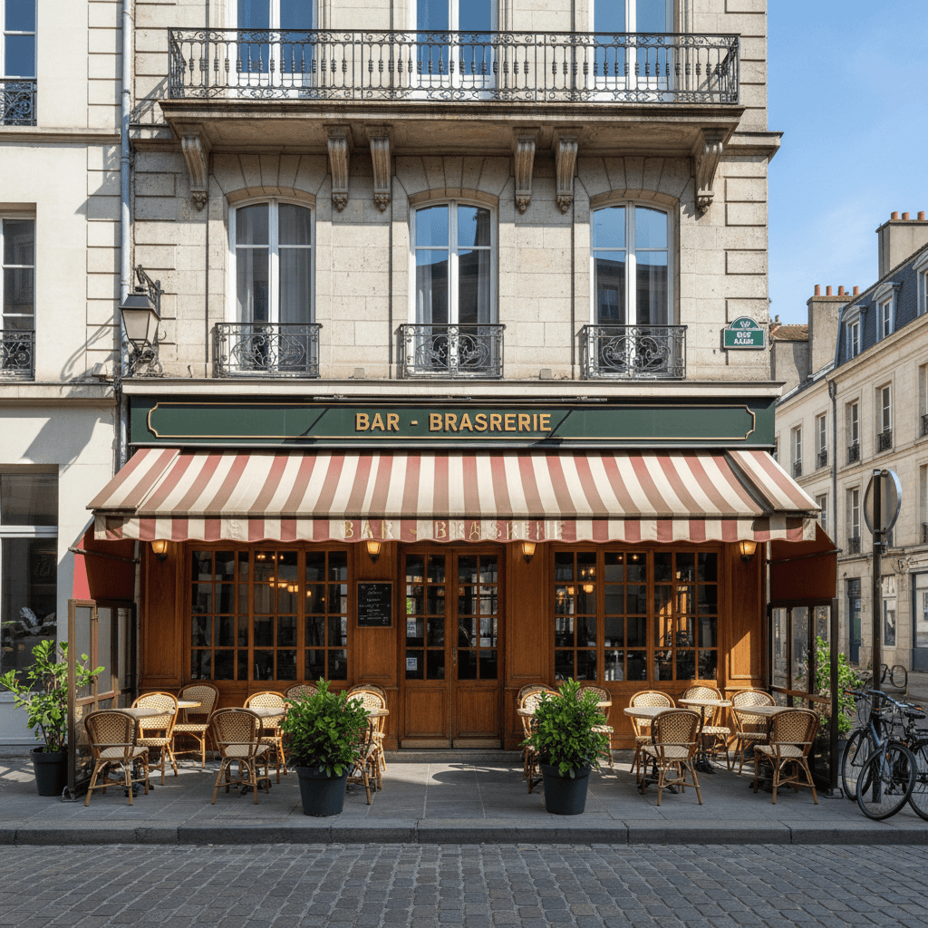 Bar-brasserie 150m² à Nantes : terrasse - licence IV - Image 1