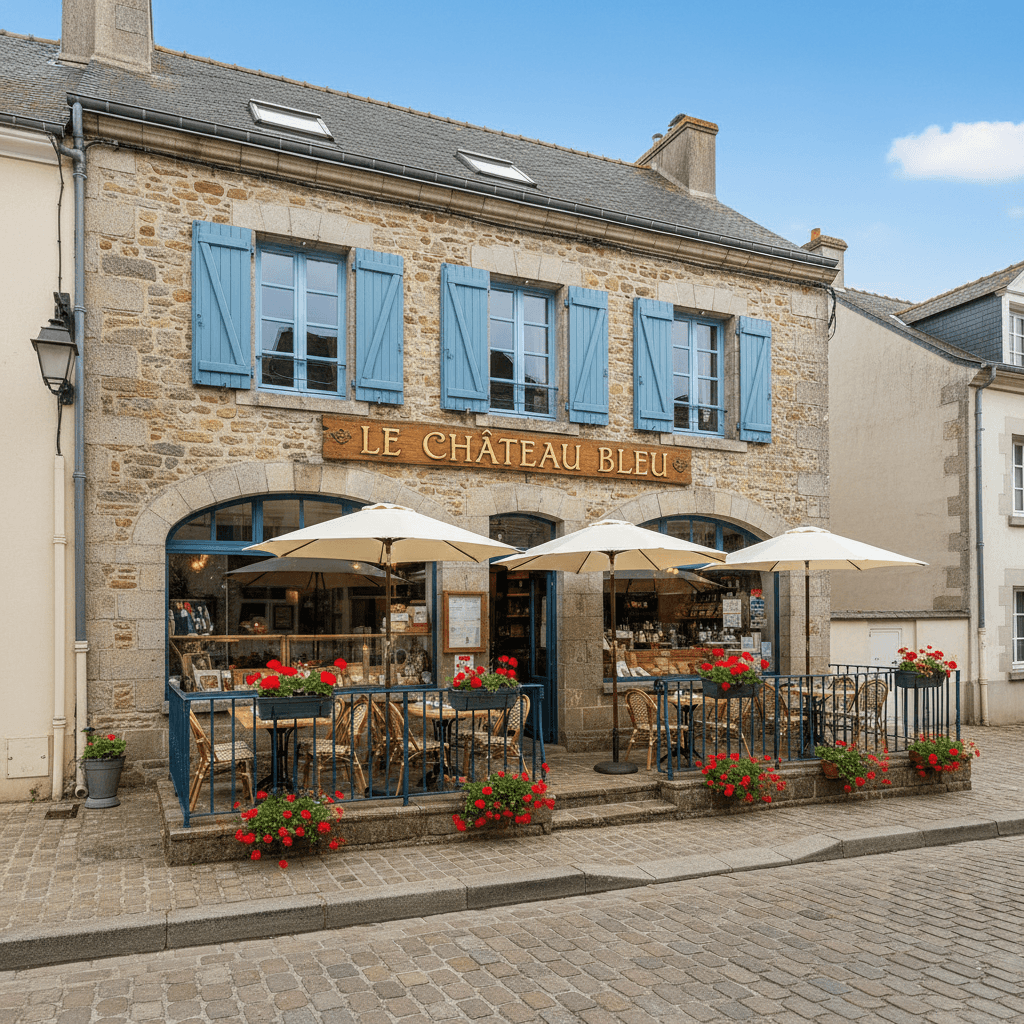Restaurant à Noirmoutier-En-L'Île : terrasse - extraction - Image 1