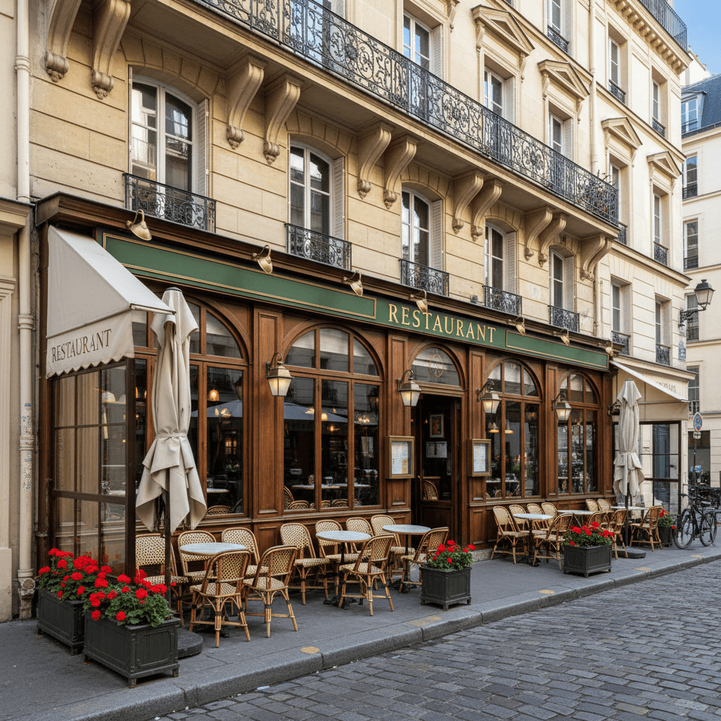 Restaurant lumineux à Saint-Michel, 160 m²