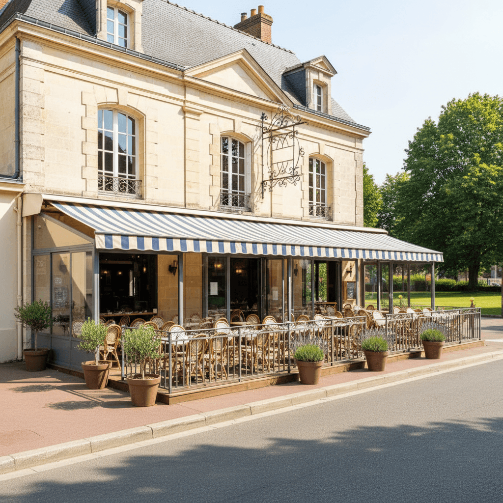 Restaurant 299m² à Abbeville : terrasse - licence IV - Image 1
