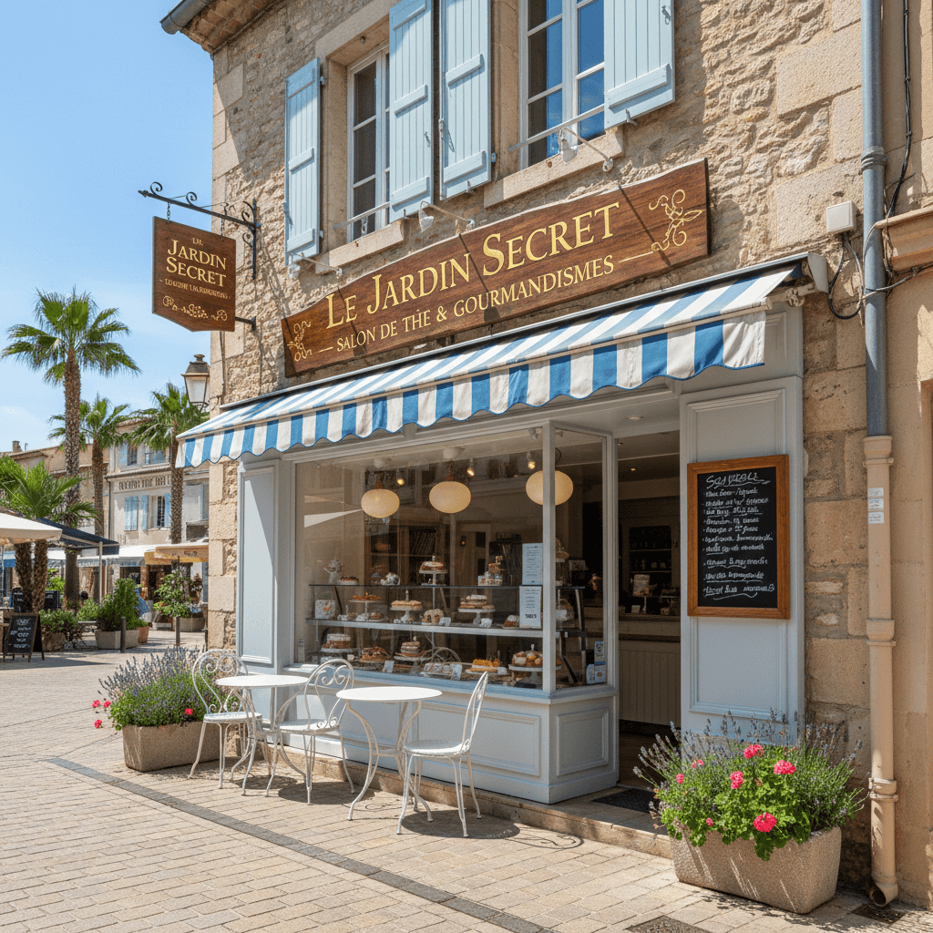Snack 42m² à Hyères : terrasse - Image 1