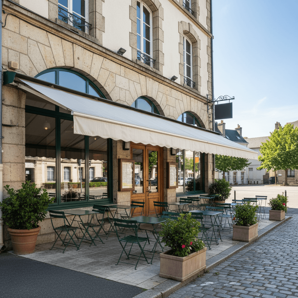 Bar-brasserie à Nantes : terrasse - licence IV - Image 1