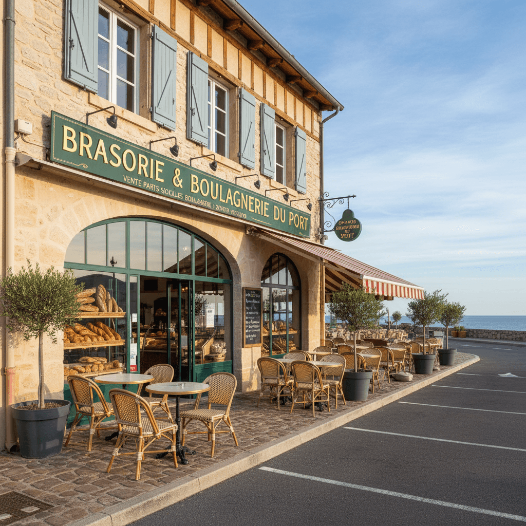 Bar-brasserie 300m² à Porto-Vecchio : terrasse - licence IV - Image 1
