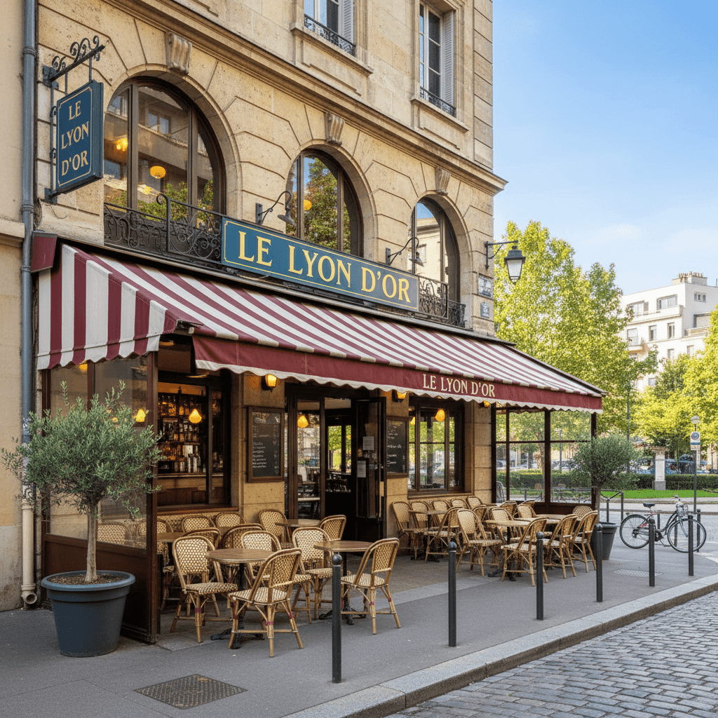 Bar-brasserie à Caluire-Et-Cuire : terrasse - licence IV - Image 1