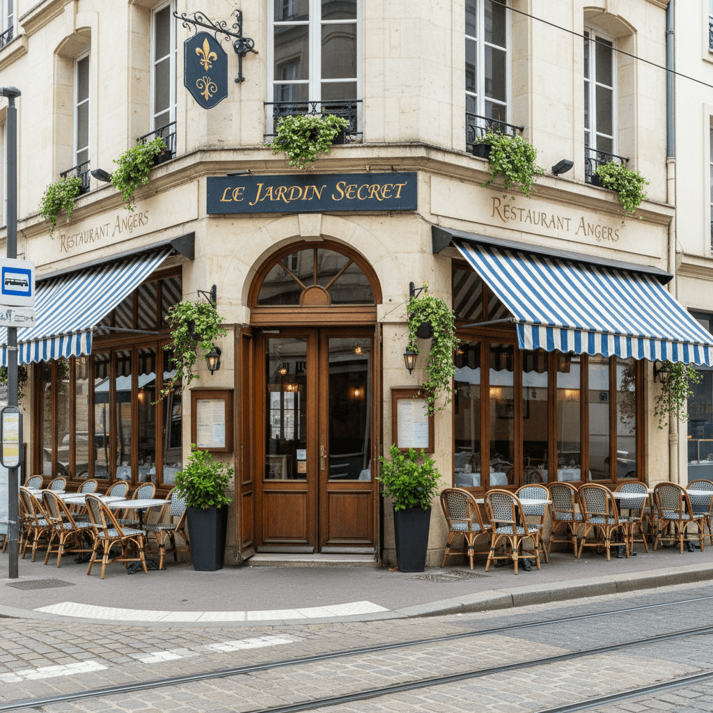 Restaurant 100m² à Angers : terrasse - licence IV