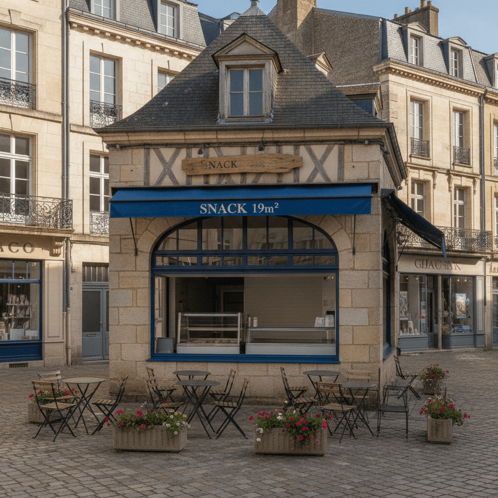 Snack 19m² à Castres : terrasse - licence IV - Image 1