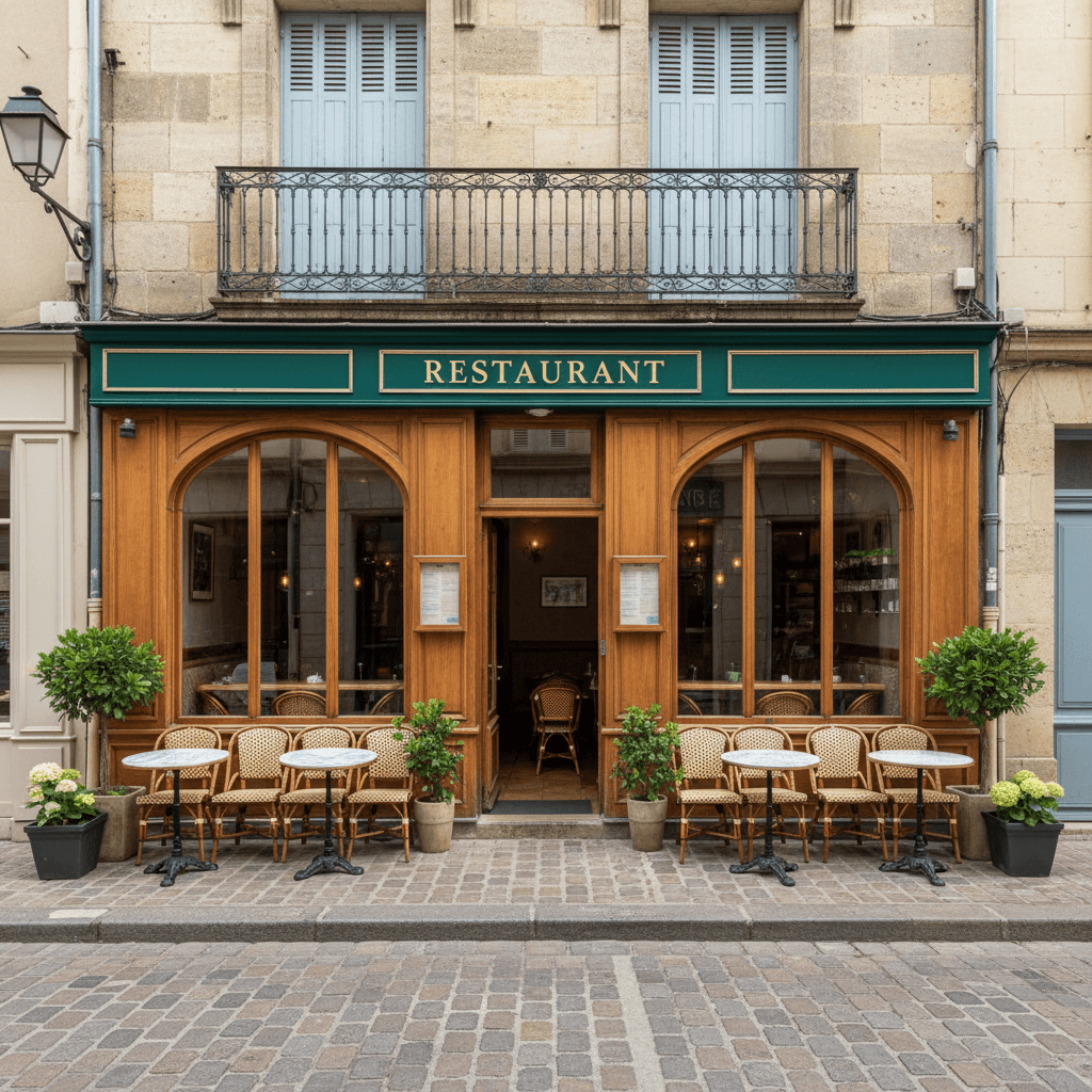 Restaurant 100m² à Angers : terrasse - licence IV