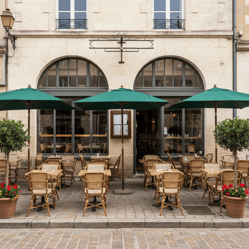 Restaurant à Challans : terrasse - licence IV - Image 1