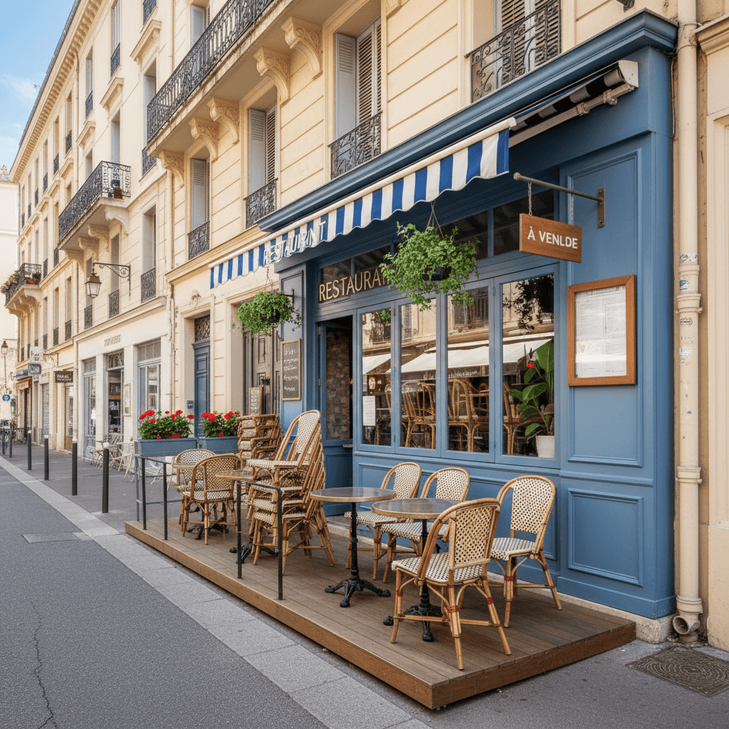 Restaurant 20 couverts à Nice : extraction