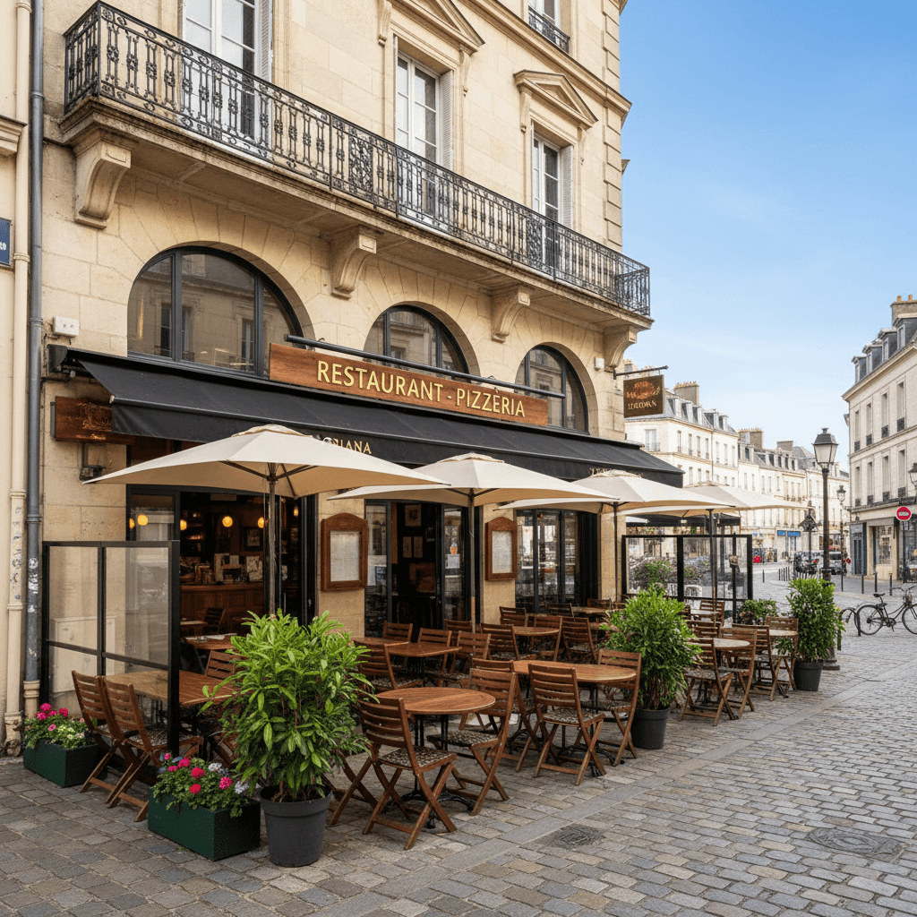 Restaurant 400m² à Lorient : terrasse - licence IV - Image 1