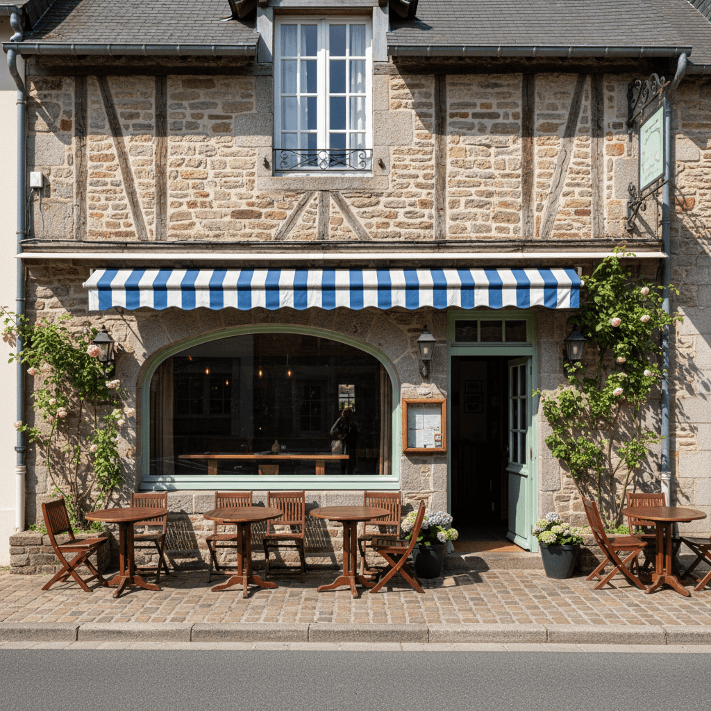 Restaurant 150m² à Saint-Vaast-La-Hougue : terrasse - licence IV - Image 1