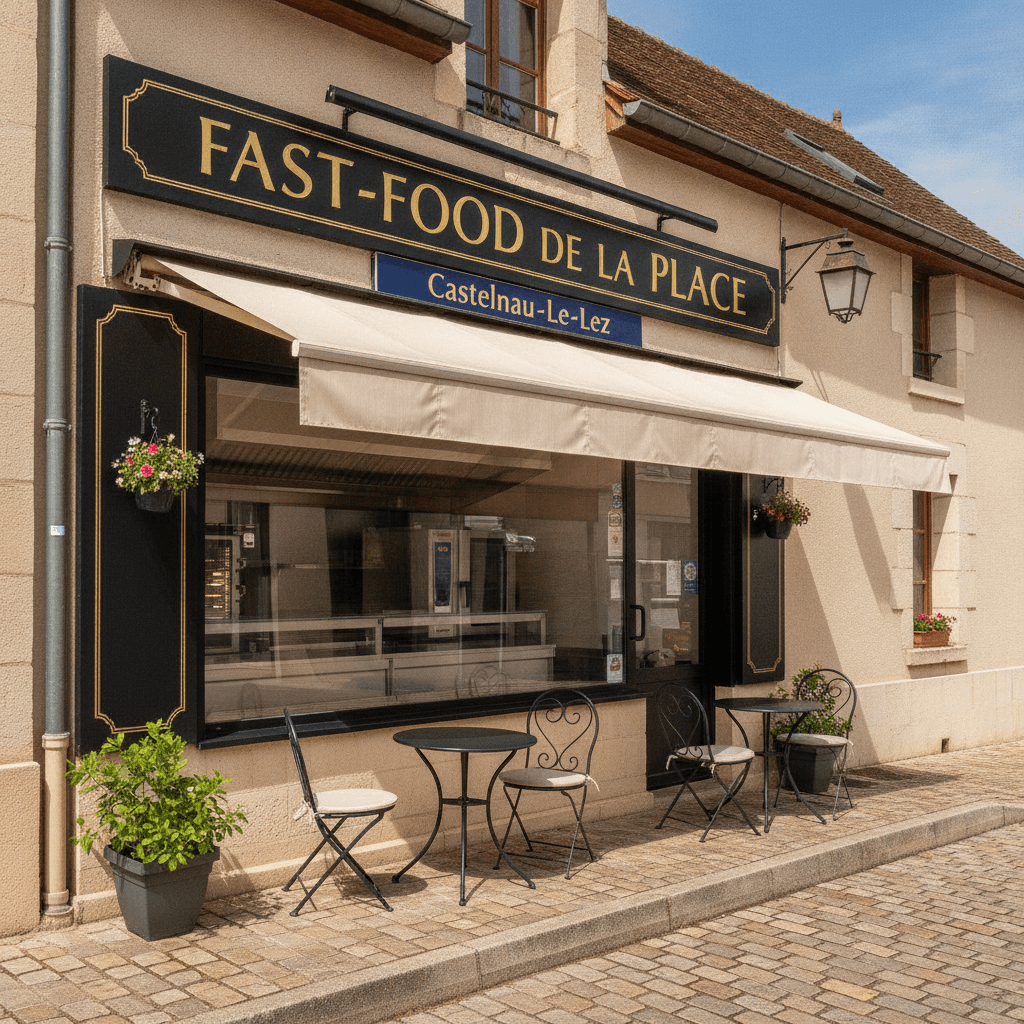 Fast-food 45m² à Castelnau-Le-Lez : extraction - Image 1