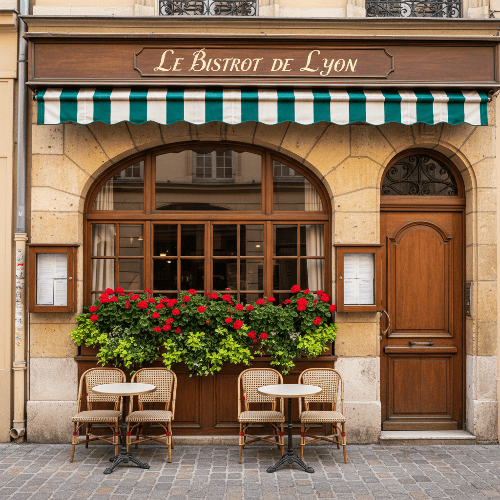 Restaurant 75m² à Lyon : terrasse - licence IV
