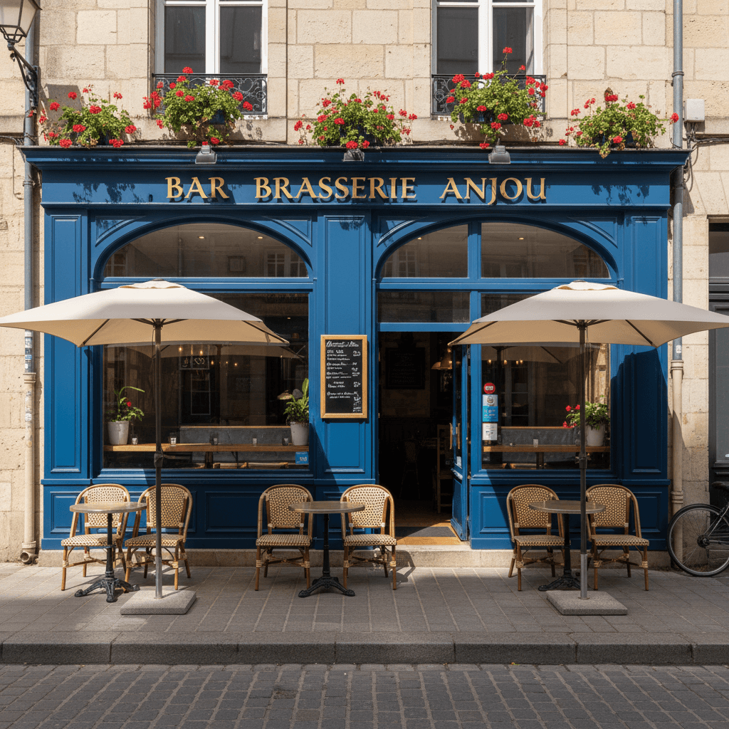 Bar-brasserie à Angers : terrasse - licence IV