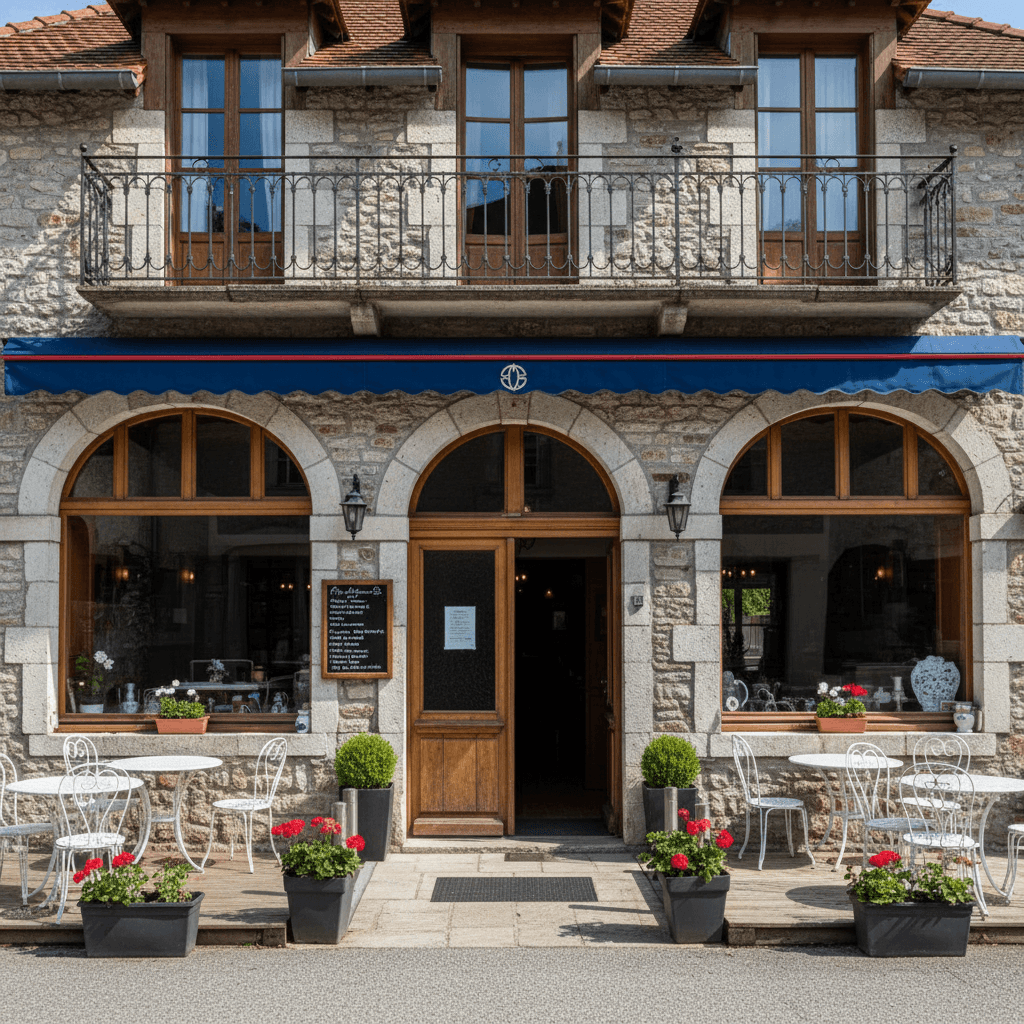Restaurant 348m² à Serrières-En-Chautagne : terrasse - licence IV - Image 1