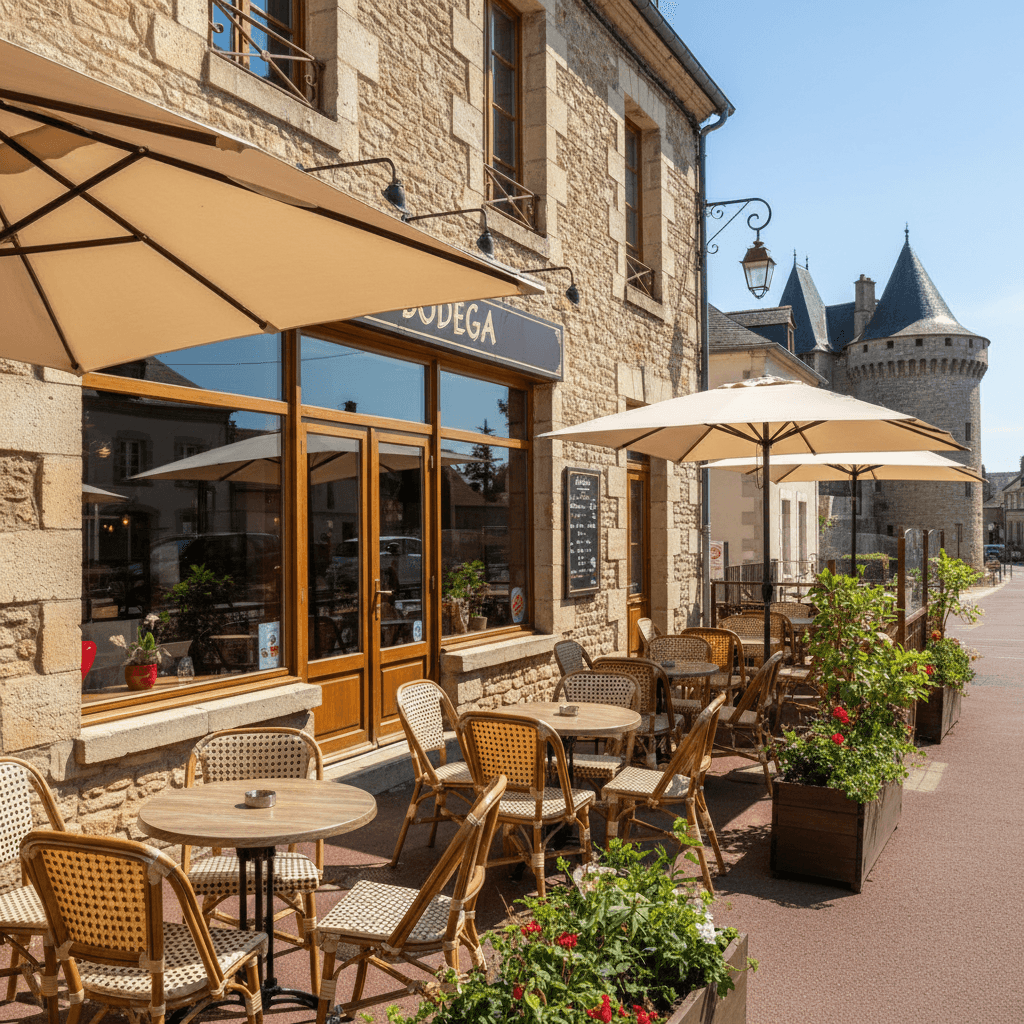 Bar-brasserie 260m² à Montbazon : terrasse - licence IV - Image 1