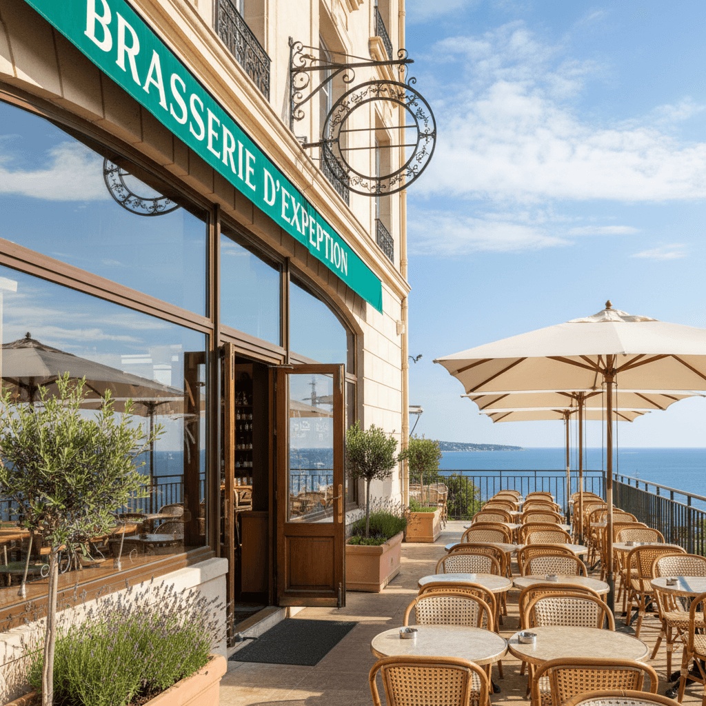 Bar-brasserie 600m² à Fréjus : terrasse - licence IV - Image 1